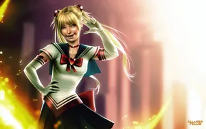 美少女战士桌面壁纸_2