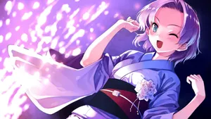 和服动漫少女图片_4