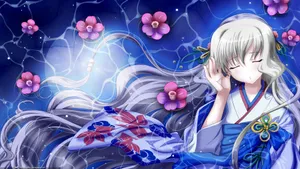 和服动漫少女图片_5