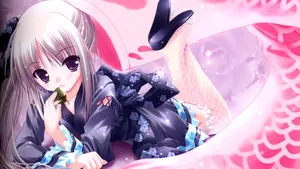 和服动漫少女图片_14