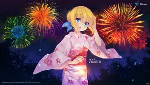 和服动漫少女图片_15