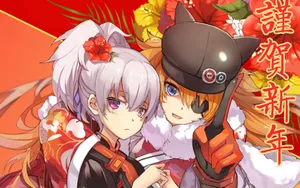 二次元马年新年动漫壁纸_3