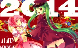 二次元马年新年动漫壁纸_5