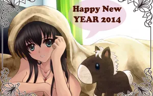 二次元马年新年动漫壁纸_11