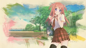 Kantoku 动漫女孩桌面壁纸_6