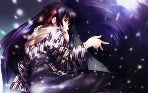 清新动漫美女桌面壁纸_11