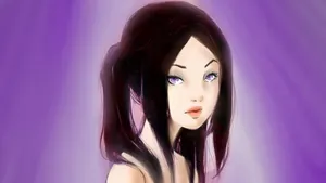 动漫女孩宽屏桌面壁纸_7
