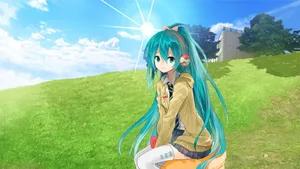 动漫女孩宽屏桌面壁纸_10