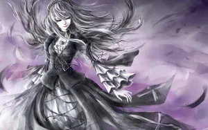 可爱美丽的动漫妹妹壁纸_7