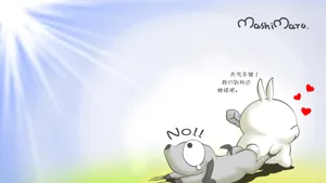 流氓兔经典可爱卡通壁纸_25