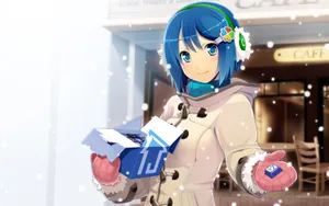 Windows萌娘窗边七美壁纸_6