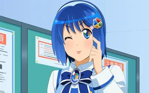 Windows萌娘窗边七美壁纸_8