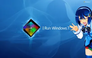 Windows萌娘窗边七美壁纸_9