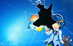Windows萌娘窗边七美壁纸_11