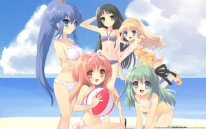 温柔动漫少女桌面壁纸_10