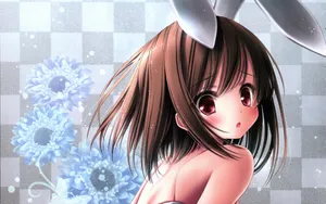 美丽卡通妹妹图片壁纸_2