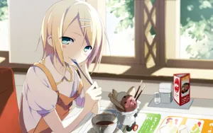 镜音铃动漫人物桌面壁纸_5