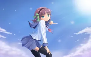 天使的脉动Angel Beats桌面壁纸_2