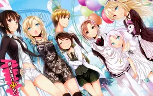我的朋友很少漫画桌面壁纸_4