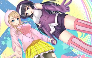 我的朋友很少漫画桌面壁纸_16