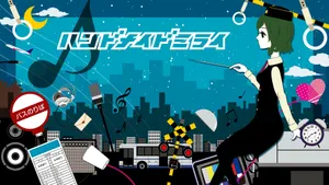 初音未来动漫美女主题壁纸_4