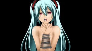 初音未来动漫美女主题壁纸_6