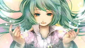 初音未来动漫美女主题壁纸_7
