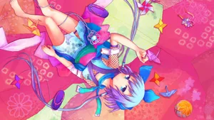 初音未来动漫美女主题壁纸_8