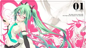 初音未来动漫美女主题壁纸_12