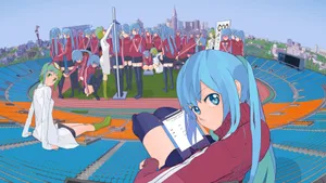 初音未来动漫美女主题壁纸_15