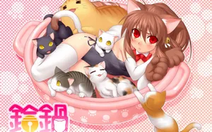 动漫美女枣铃桌面壁纸_6