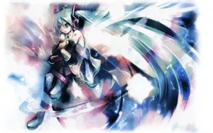 最新初音未来动漫美女桌面壁纸_2