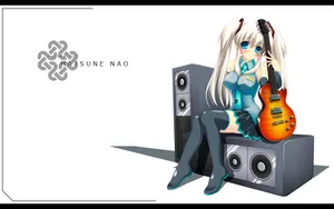 最新初音未来动漫美女桌面壁纸_8