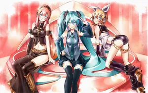 最新初音未来动漫美女桌面壁纸_18