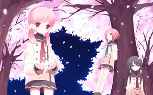 好看的动漫女孩集合壁纸_3