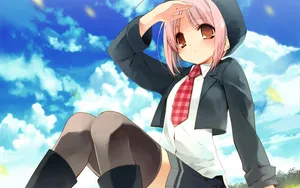好看的动漫女孩集合壁纸_6