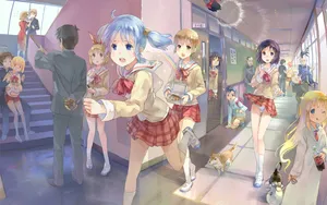 好看的动漫女孩集合壁纸_18