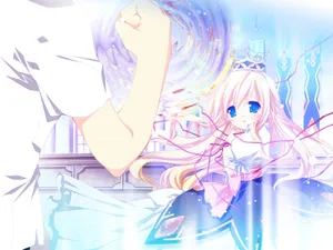 美少女插画图片桌面壁纸_5