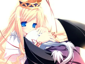 美少女插画图片桌面壁纸_6