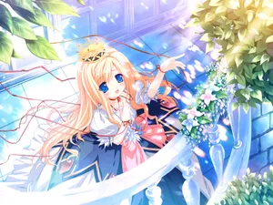 美少女插画图片桌面壁纸_12
