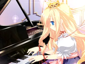 美少女插画图片桌面壁纸_15