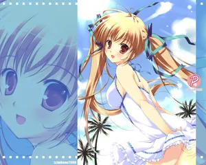 美少女插画图片桌面壁纸_20
