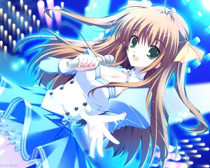 美少女插画图片桌面壁纸_22
