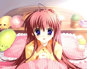 美少女插画图片桌面壁纸_27