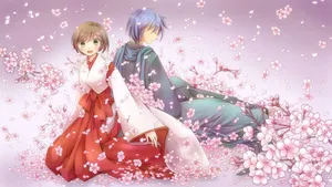 唯美动漫初音未来电脑壁纸_7