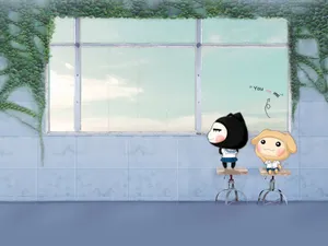 小左小右可爱图片壁纸_18