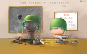 炮炮兵最新可爱桌面壁纸_6