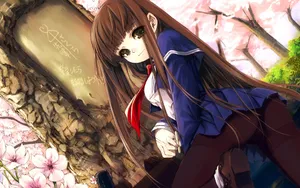 动漫美少女锦集桌面壁纸_5