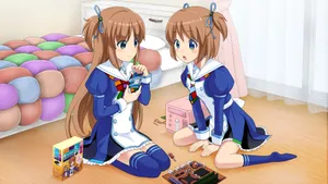 动漫美少女锦集桌面壁纸_8