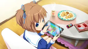 动漫美少女锦集桌面壁纸_11